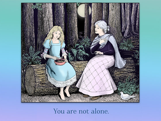 Love has not forgotten you.