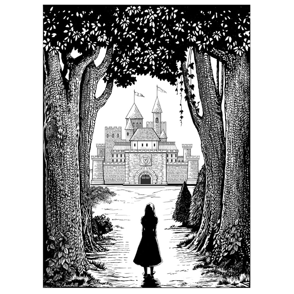 Cecile & The Kingdom of Belamor - PDF Digital eBook Download - 275 pages - 75 Illustrations