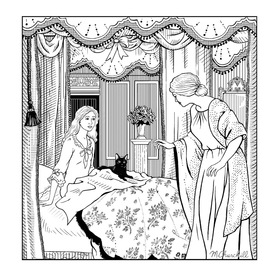 Cecile & The Kingdom of Belamor - PDF Digital eBook Download - 275 pages - 75 Illustrations